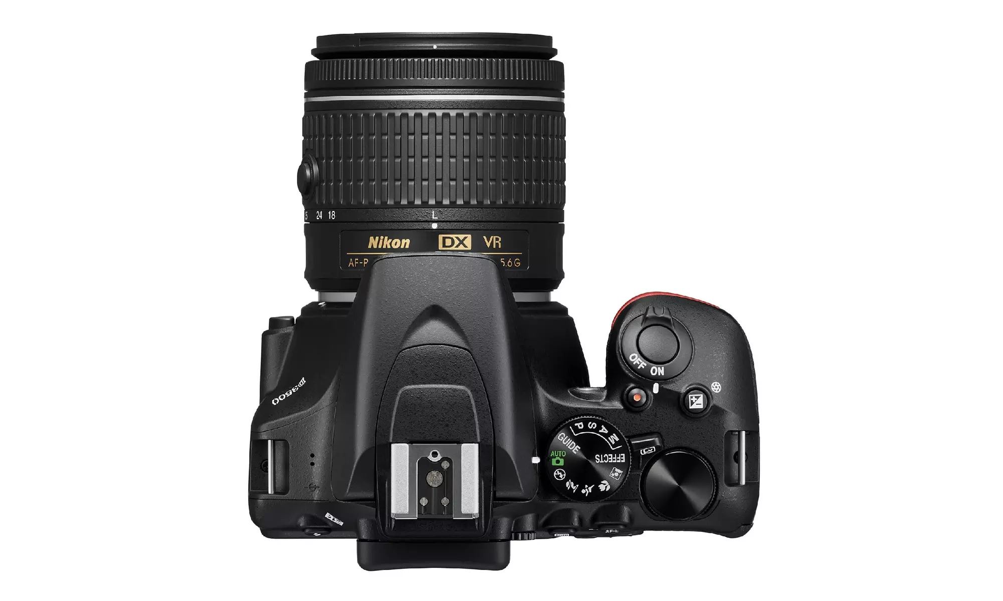 Nikon D3500 DSLR Camera with AF-P DX NIKKOR 18-55mm Lens (Black) - Primary Image