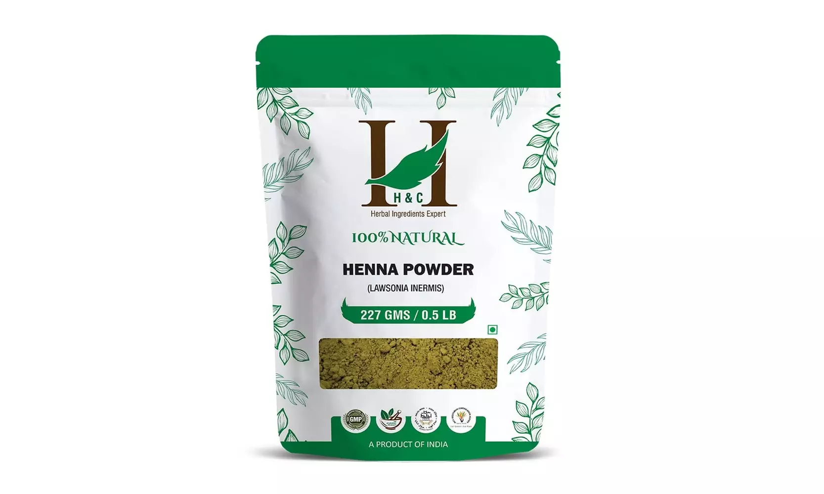 H&C 100% Natural and Pure Henna Powder / Lawsonia - Second Medium