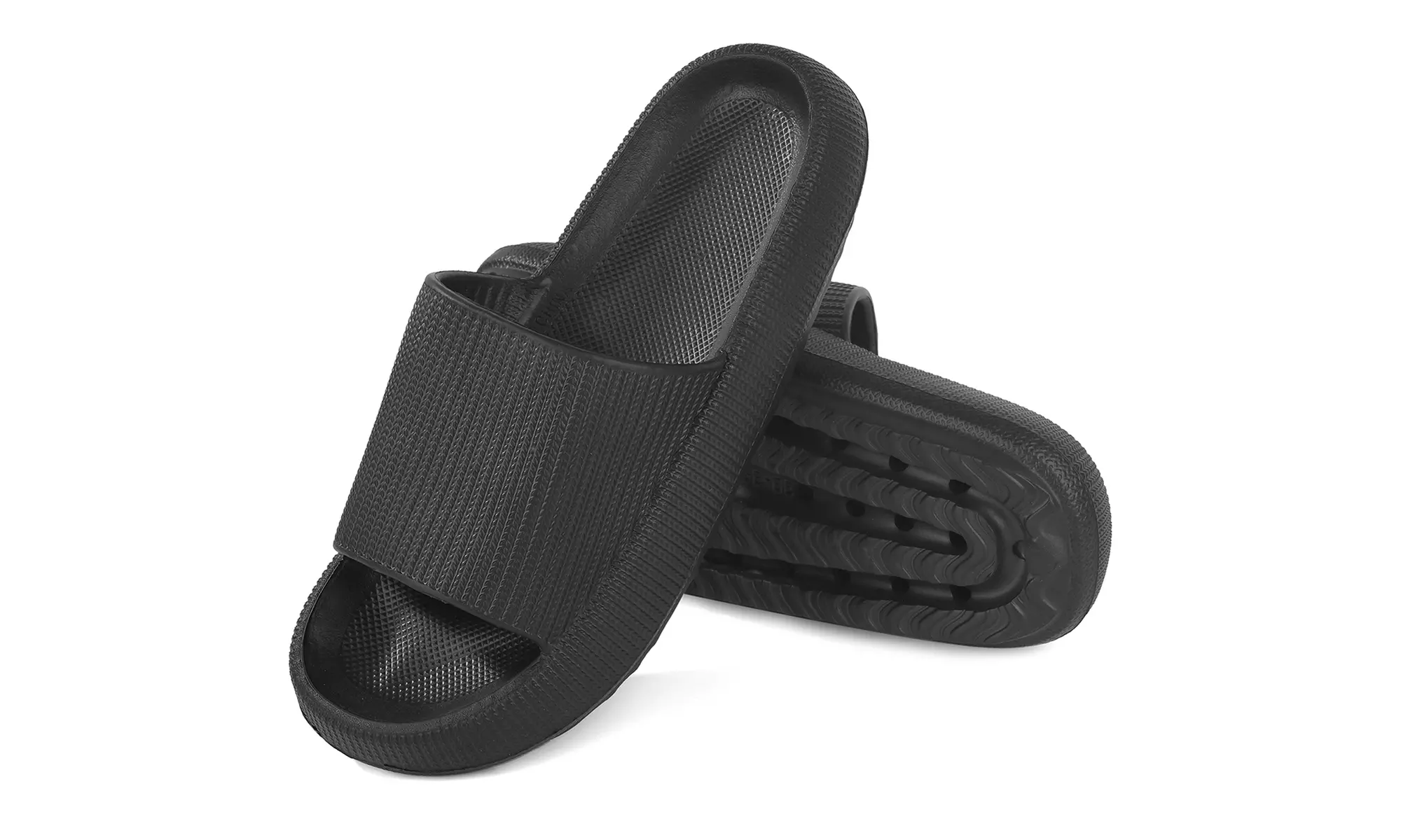 MKP COLLECTION Pillow Slides Slippers Soft House Bathroom Sandals for Men Women 