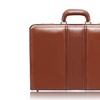 Image 3: Daley Leather 3.5" Attaché Briefcase