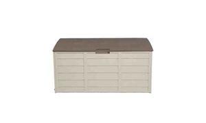 260L Outdoor Garden Plastic Storage Deck Box