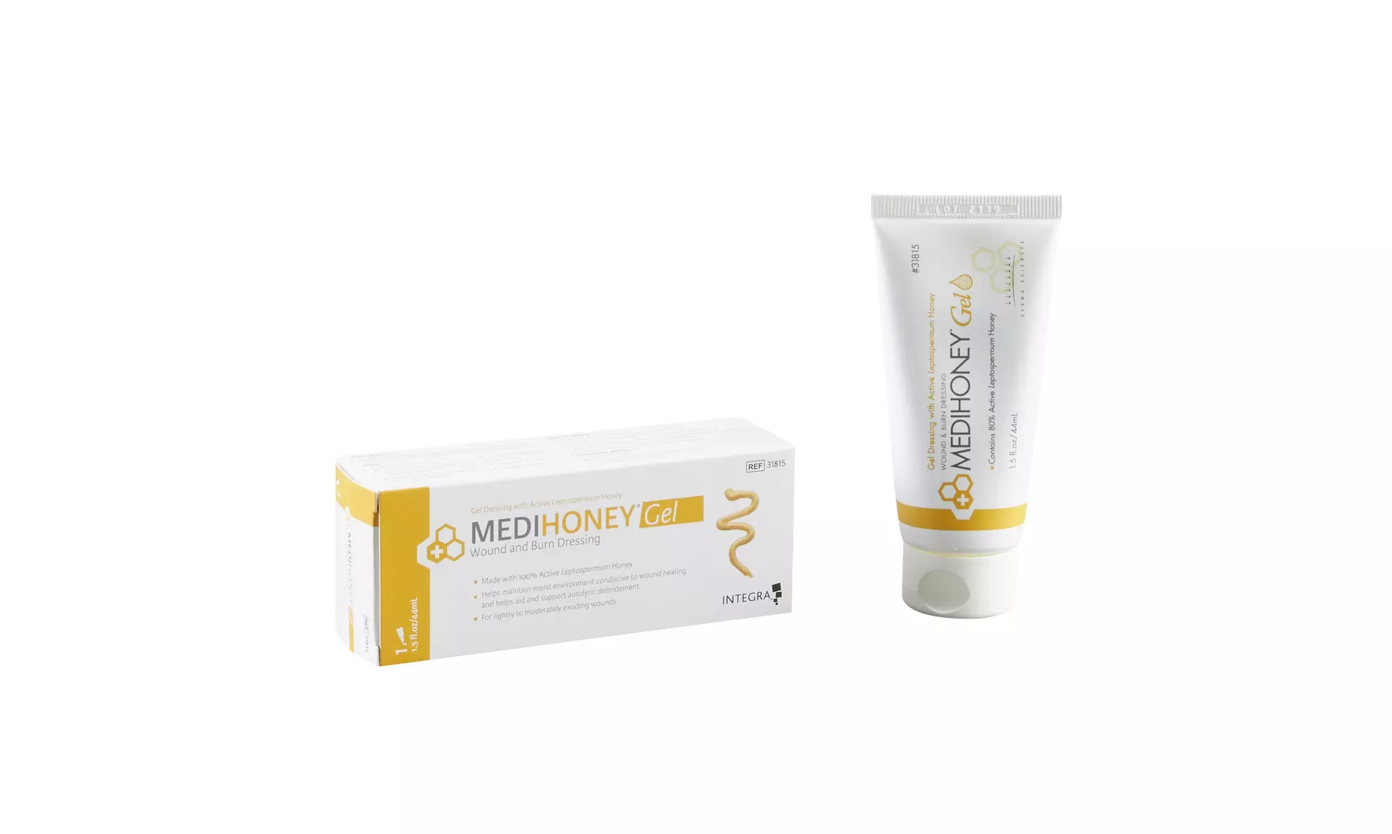 Improved Medihoney Gel Wound and & Burn Dressing from Derma Sciences - Second Medium