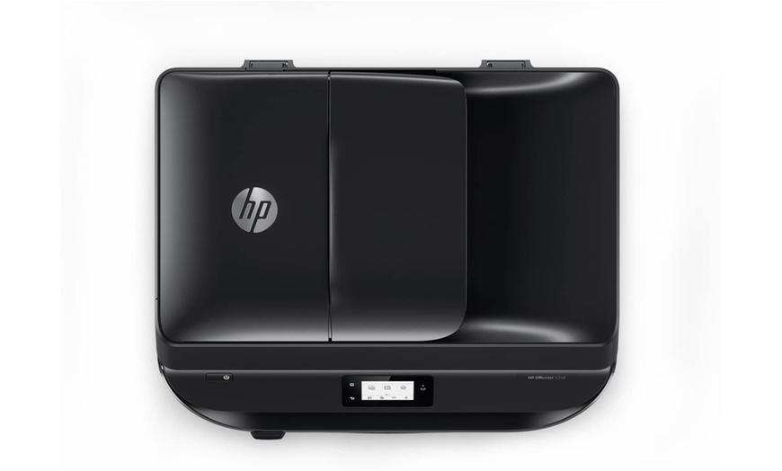 HP OfficeJet 5258 All In One Printer NO INK Black Refurbished Groupon   C870x524 