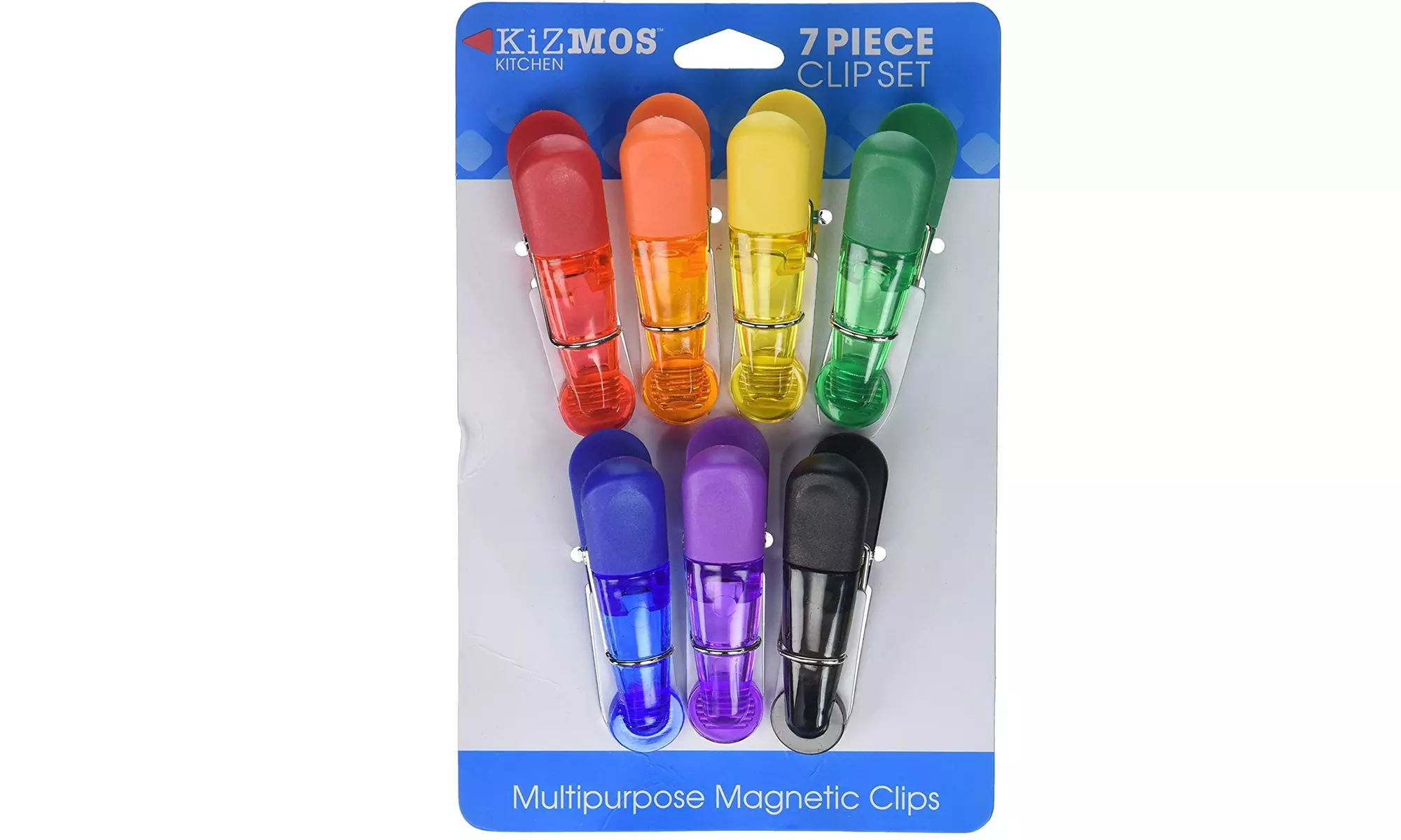 Kizmos Bag Clips (Set of 7), Assorted - Second Medium
