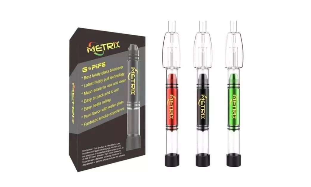 Glass Twisty Blunt Kit with Glass Water Attachment  - Primary Image