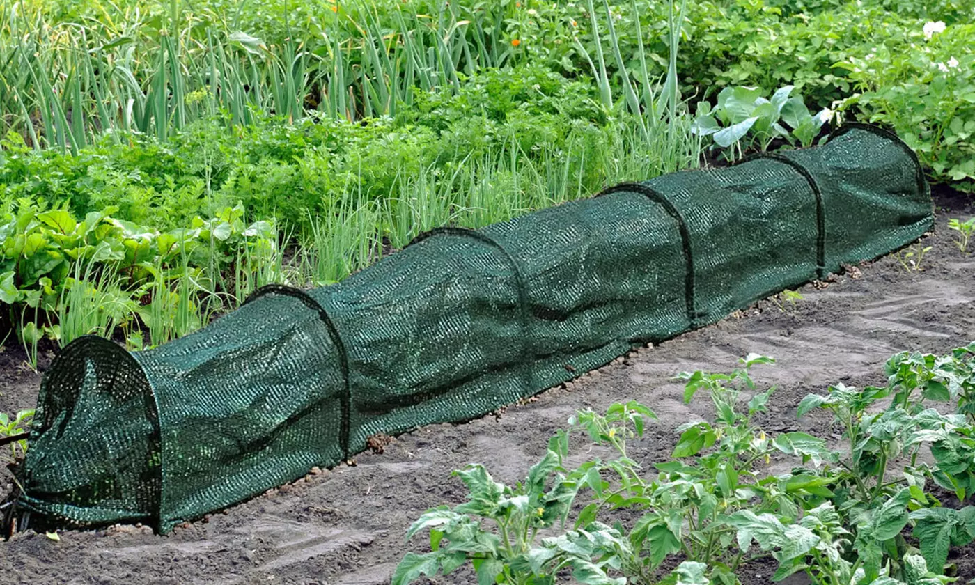 SixtyShadesofGrey Two-in-One Portable Greenhouse Tunnel Shade Net