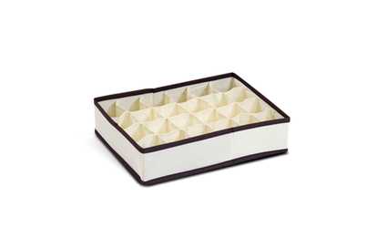 Furinno 12284IV Non-Woven Fabric 4x6 Soft Storage Organizer, Ivory