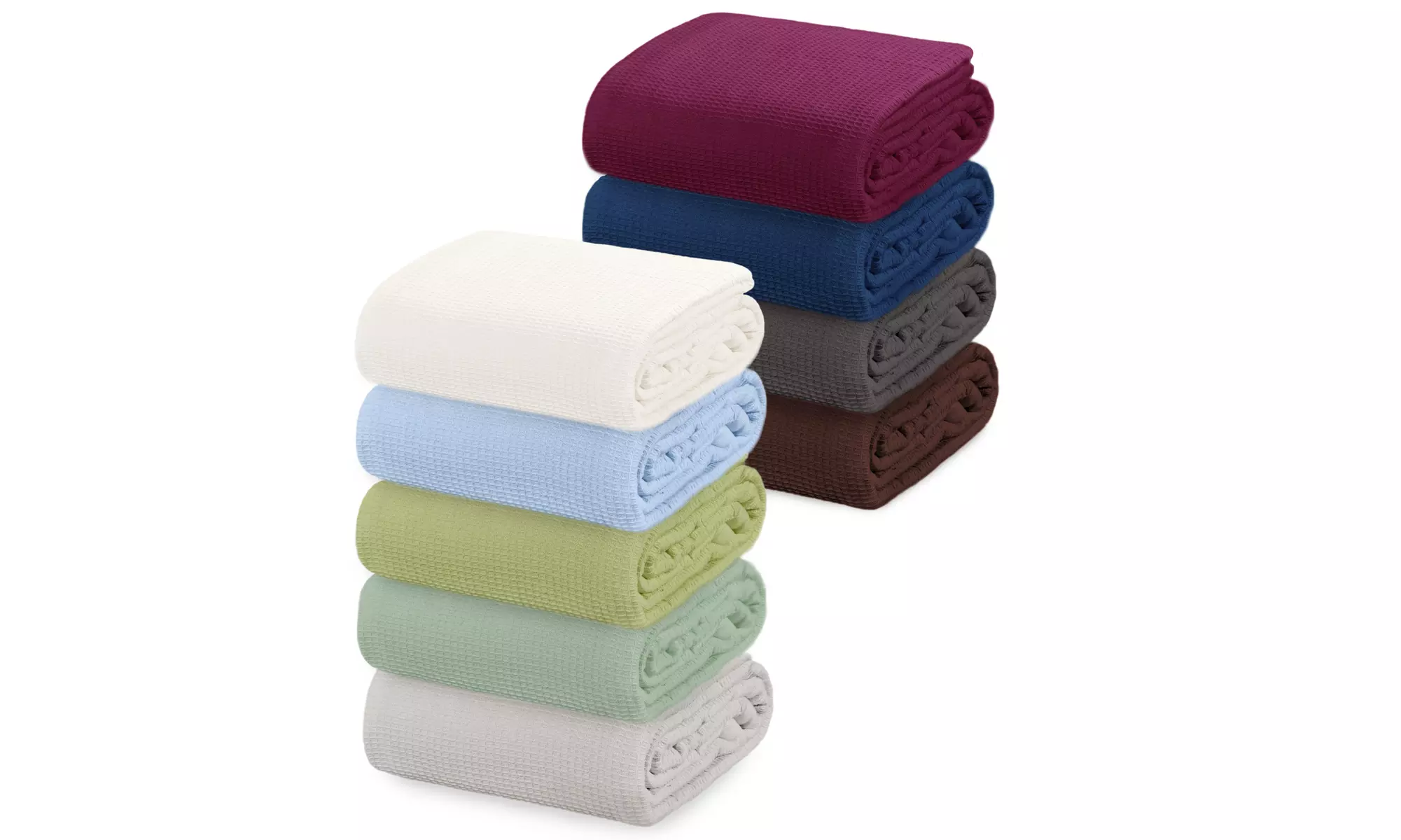 Crover All Season Thermal Cotton Waffle Blanket - Primary Image