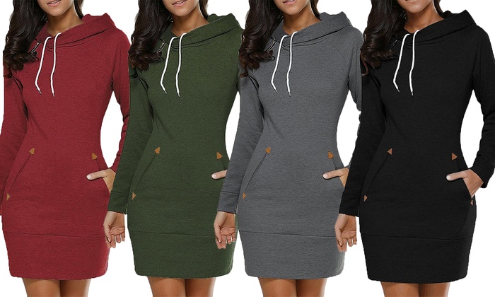 sweatshirt tunic dress