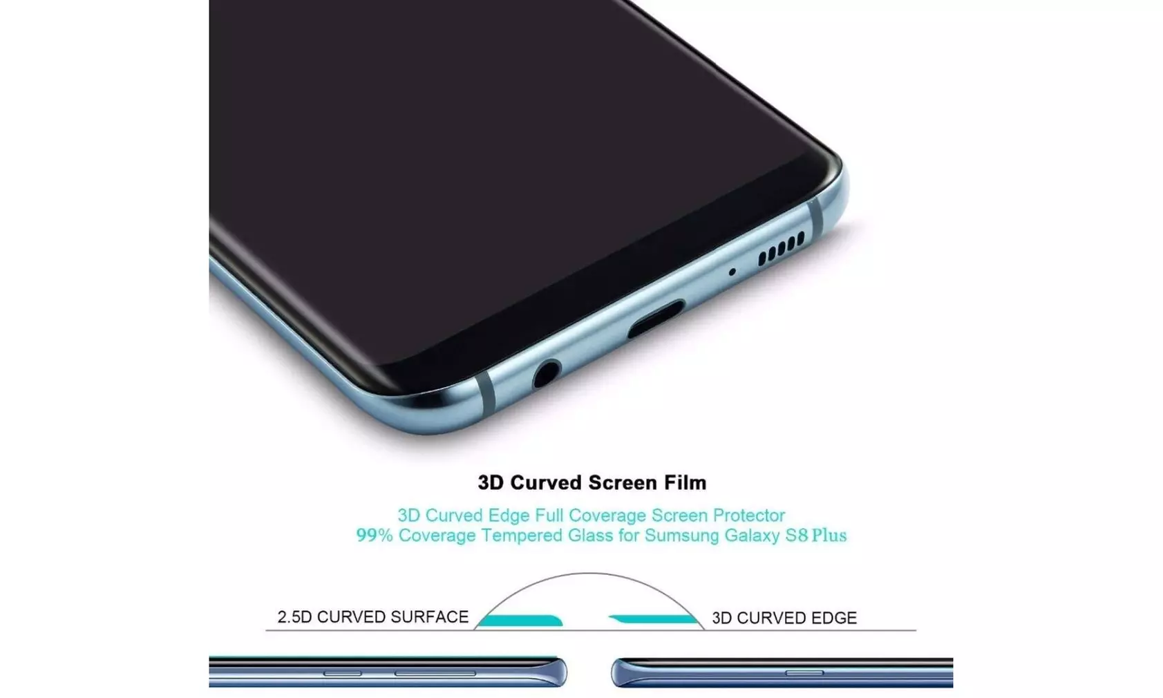Privacy Anti-Spy Screen Protector 3D Curved Soft Film Samsung Galaxy S10  - Second Medium
