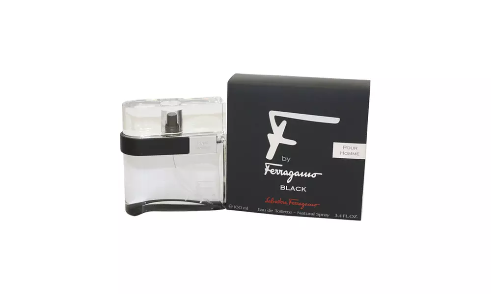 F Ferragamo Black Edt Spr 3.4 Oz / 100 Ml For Men - Second Medium