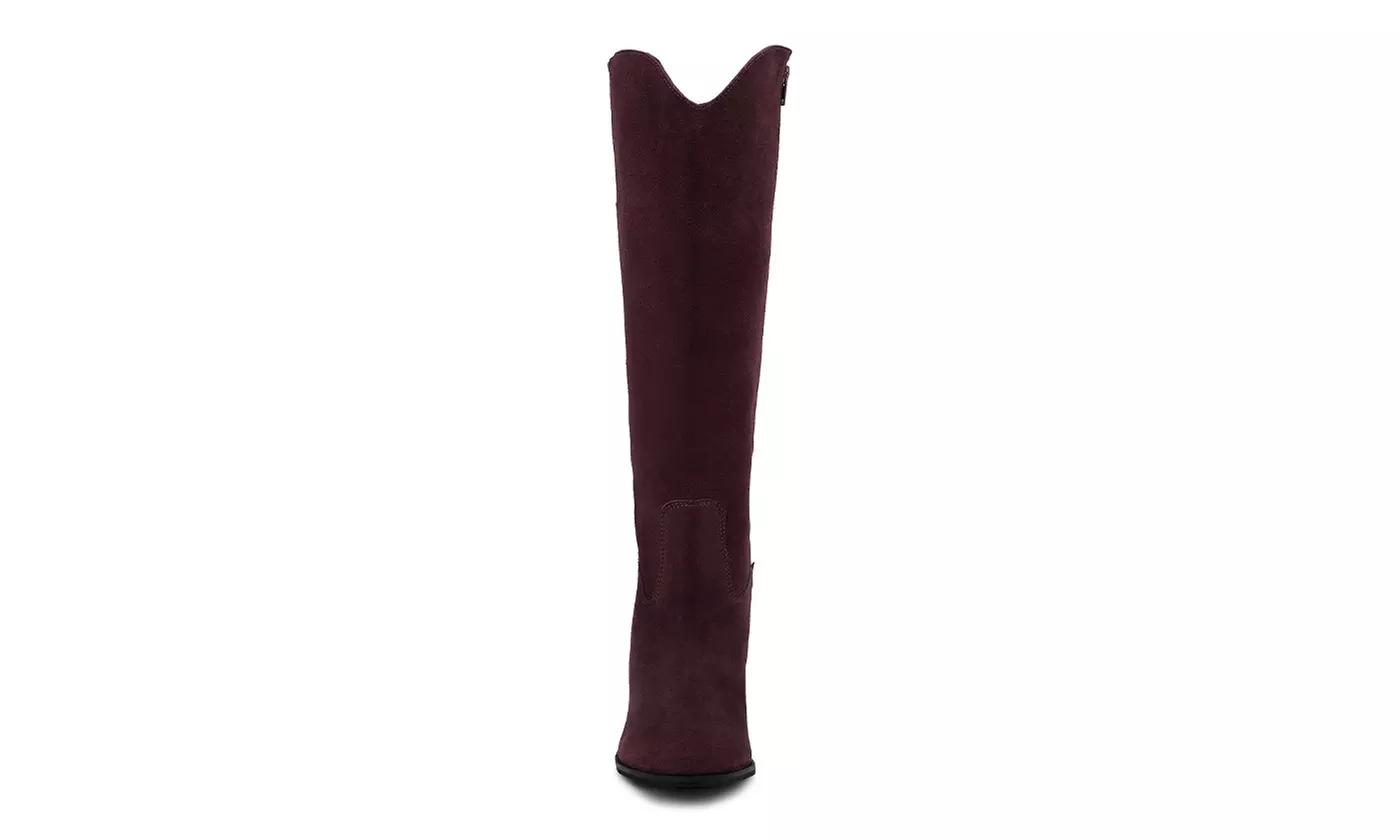 Rag & Co Great-Storm Leather Cowboy Boots