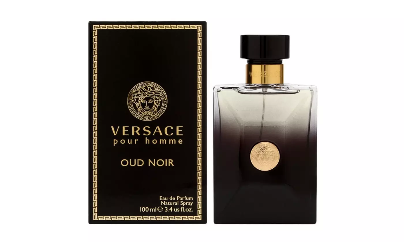 Versace Pour Homme Oud Noir 3.4 oz / 100 ml Eau De Parfum For Men
