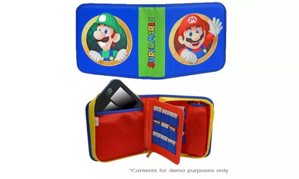 DS Universal Super Mario Bros Folio Case For Nintendo 3DS XL DS DSi XL - Primary Image