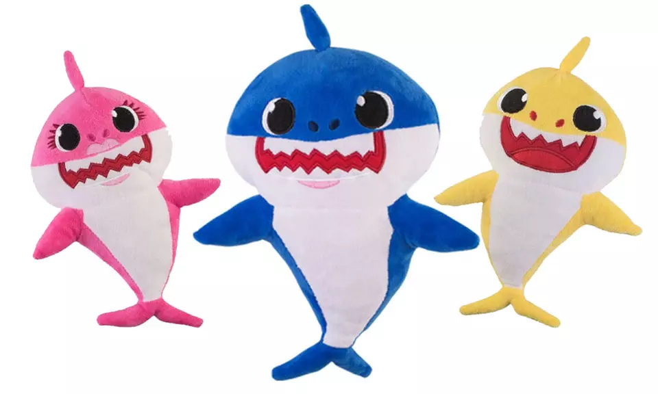 Baby Shark Plush Singing LED Light Toy - Primary Image