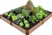 Classic Sienna Raised Garden Bed, 8 ft. x 8 ft. x 11 in. (1 inch profile) - Second Medium