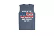 USA-Themed Boys Muscle Tank - Second Medium