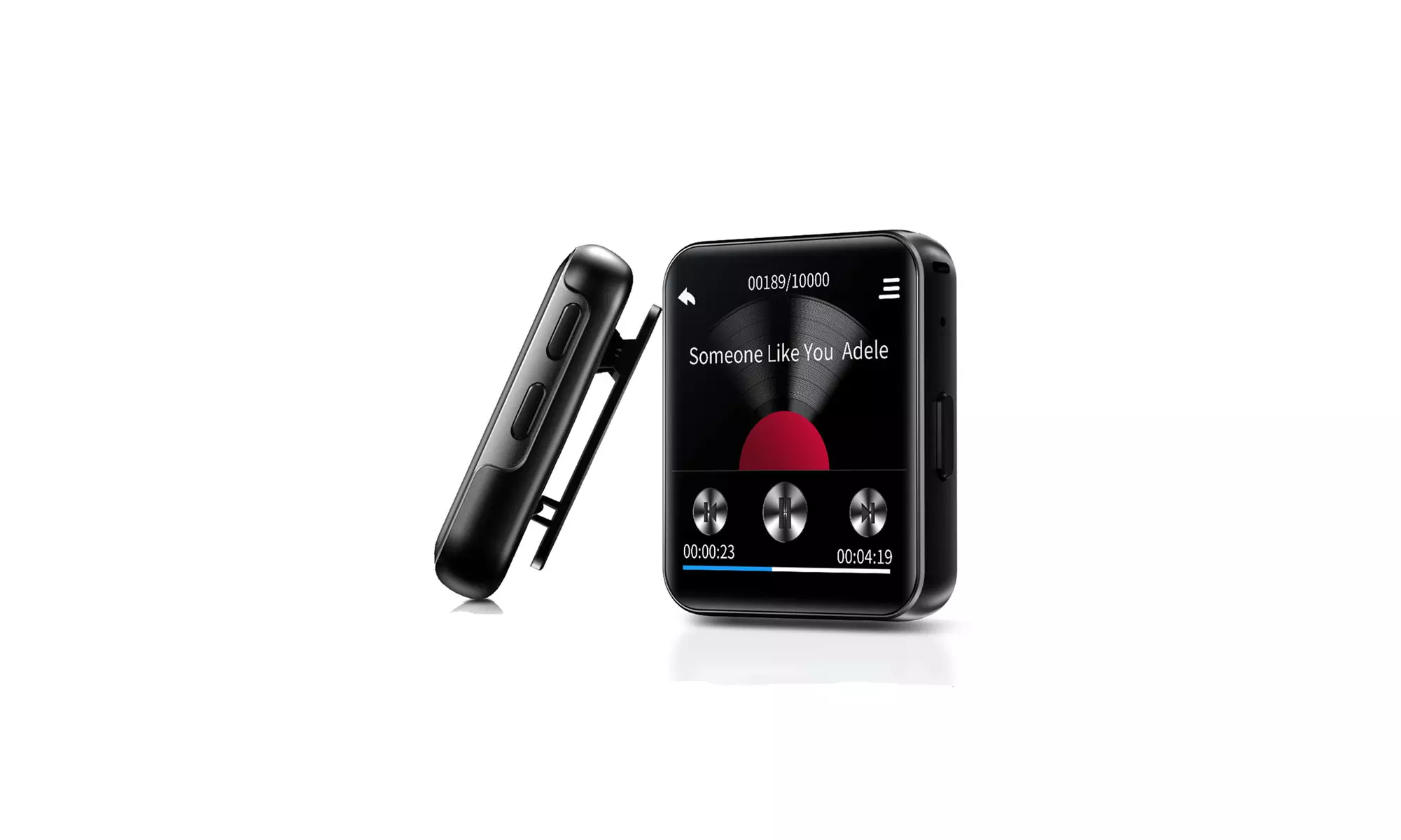 MP3 player with Bluetooth, 32GB with FM radio, wired earbuds with MP3 player - Primary Image
