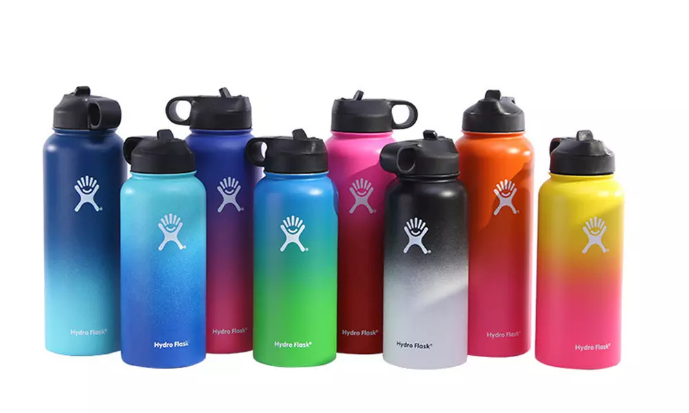 Hydro Flas Straw Lid Fits all Wide Mouth Water Bottle (32 Oz, 40 Oz.) - Primary Image