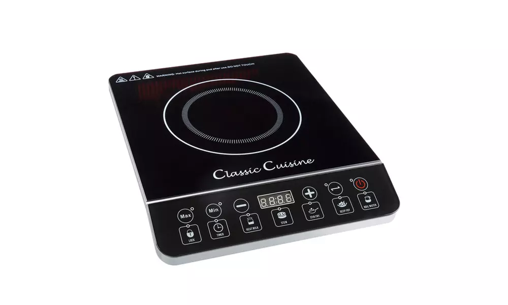 Multi-Function 1800W Portable Induction Cooker Cooktop Burner by Classic Cuisine - Second Medium