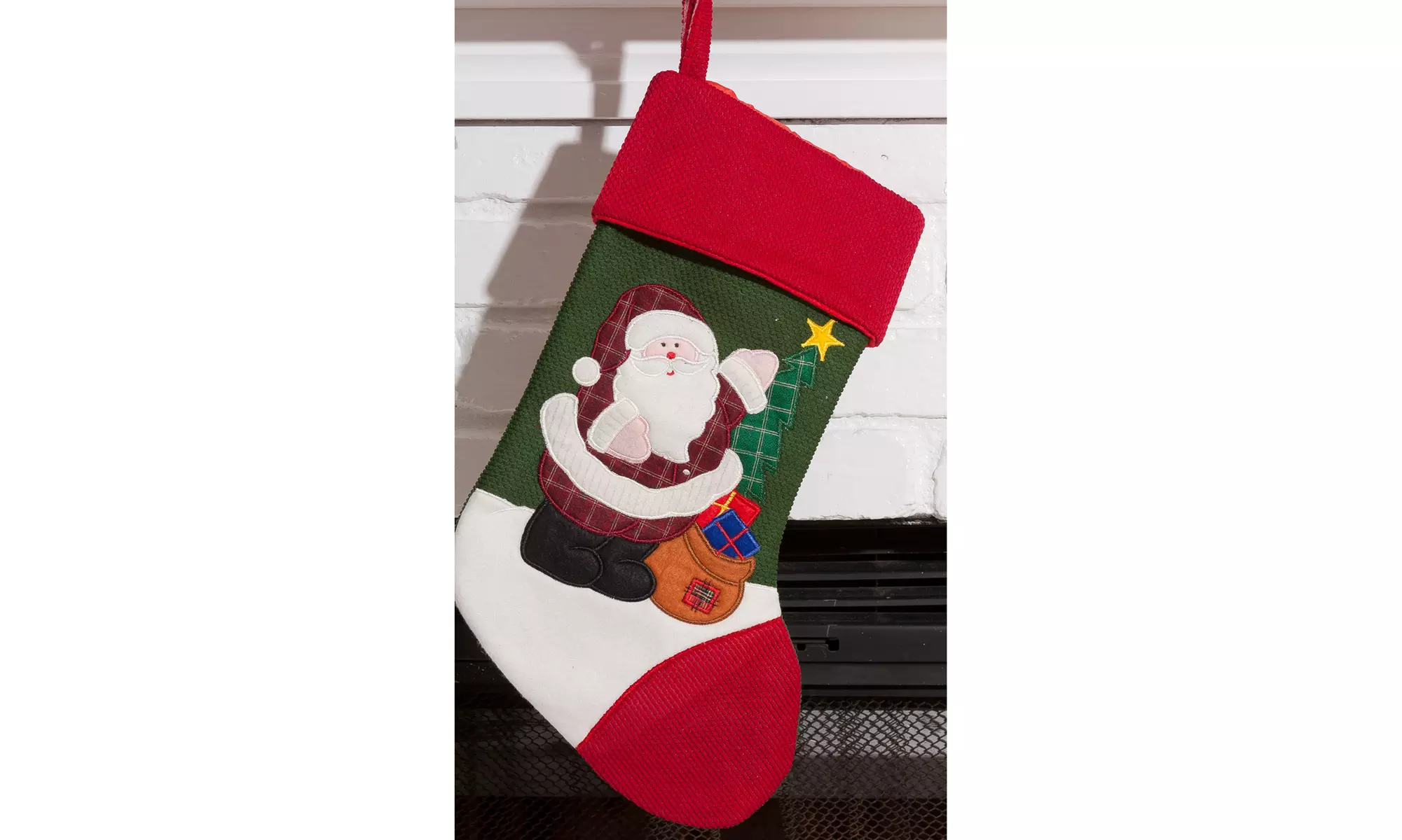 3 Piece Christmas Stockings - Quilted