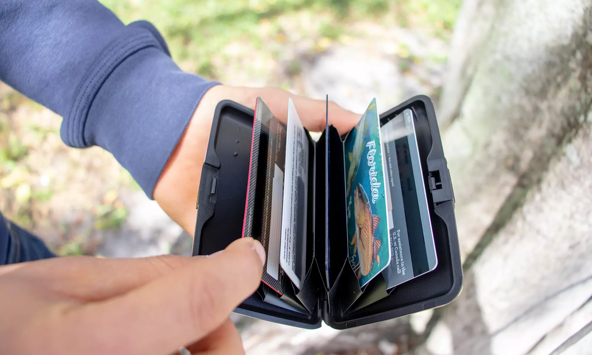 Maui & Sons RFID Wallet, Passport Cover Set