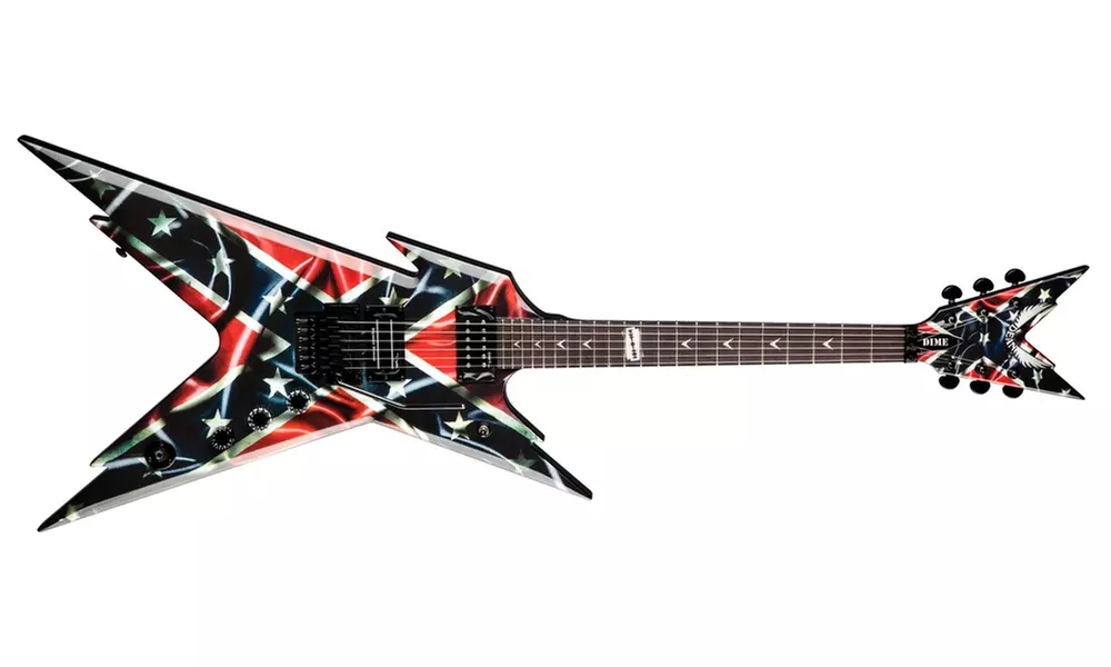 Dean Razorback Electric Guitar - Rebel w/Case - Primary Image