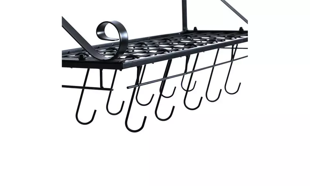 Decorative Wall Mounted Storage Hanging Rack - Second Medium