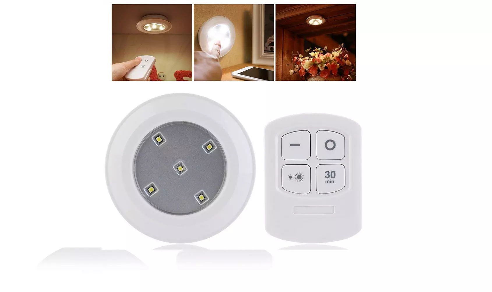 Remote Control Multi-Function LED Light Set - Primary Image