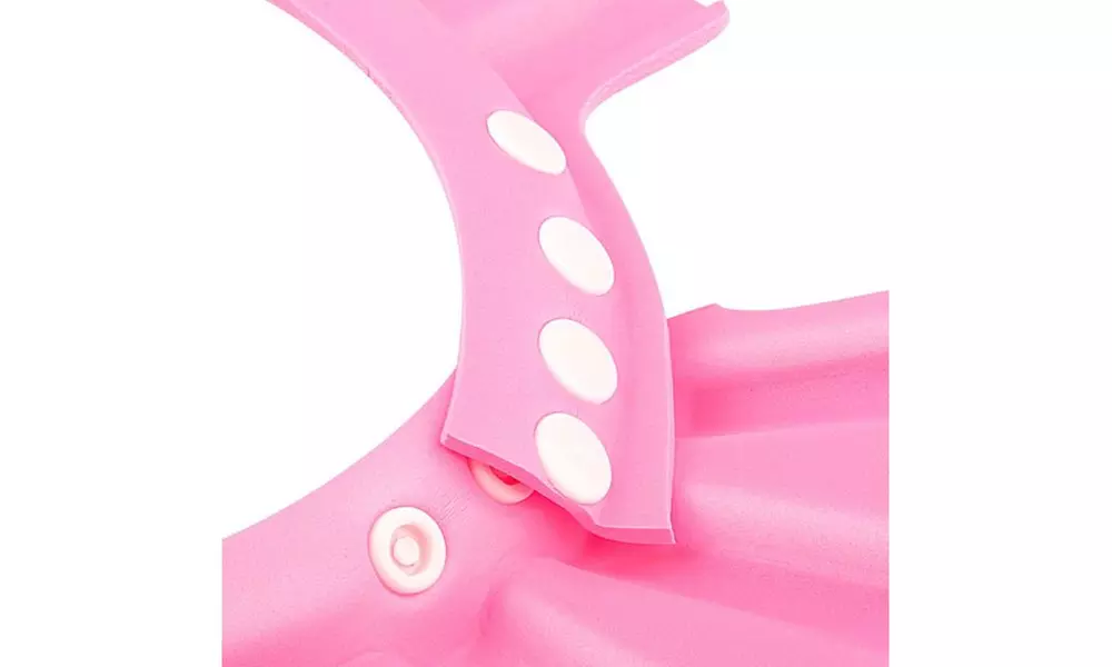 Zodaca Baby Kid Soft Bath Shower Cap Hat Hair Waterproof Shield Pink - Second Medium