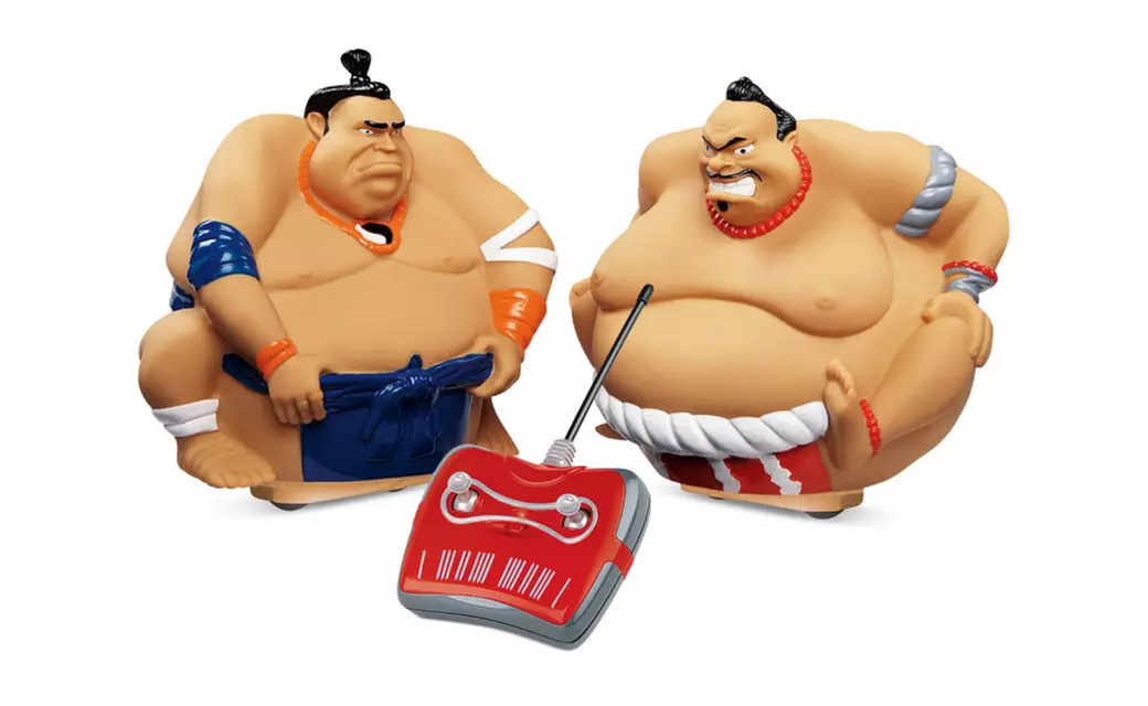  Black Series Remote Control Sumo Wrestlers - Primary Image