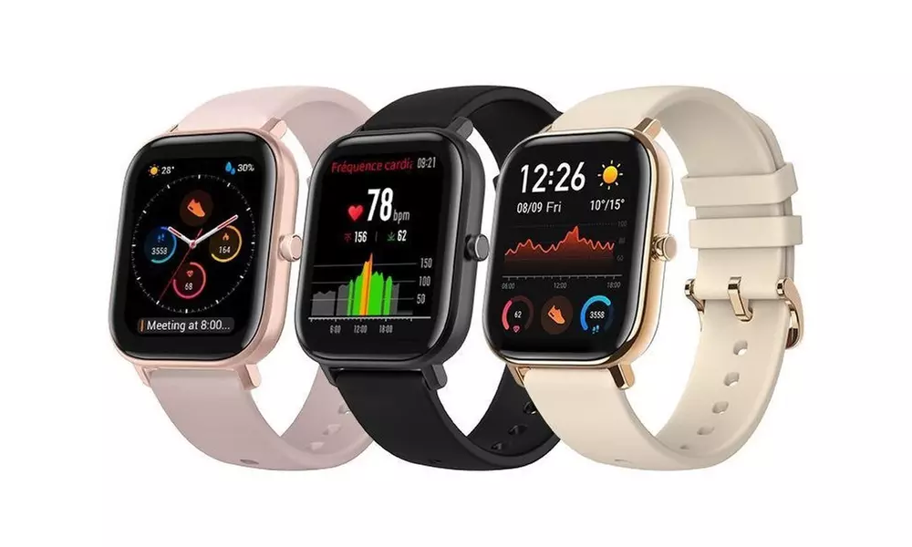 Fitness Tracker Smart Watch for Android and iOS Phones with Heart Rate Monitor - Primary Image