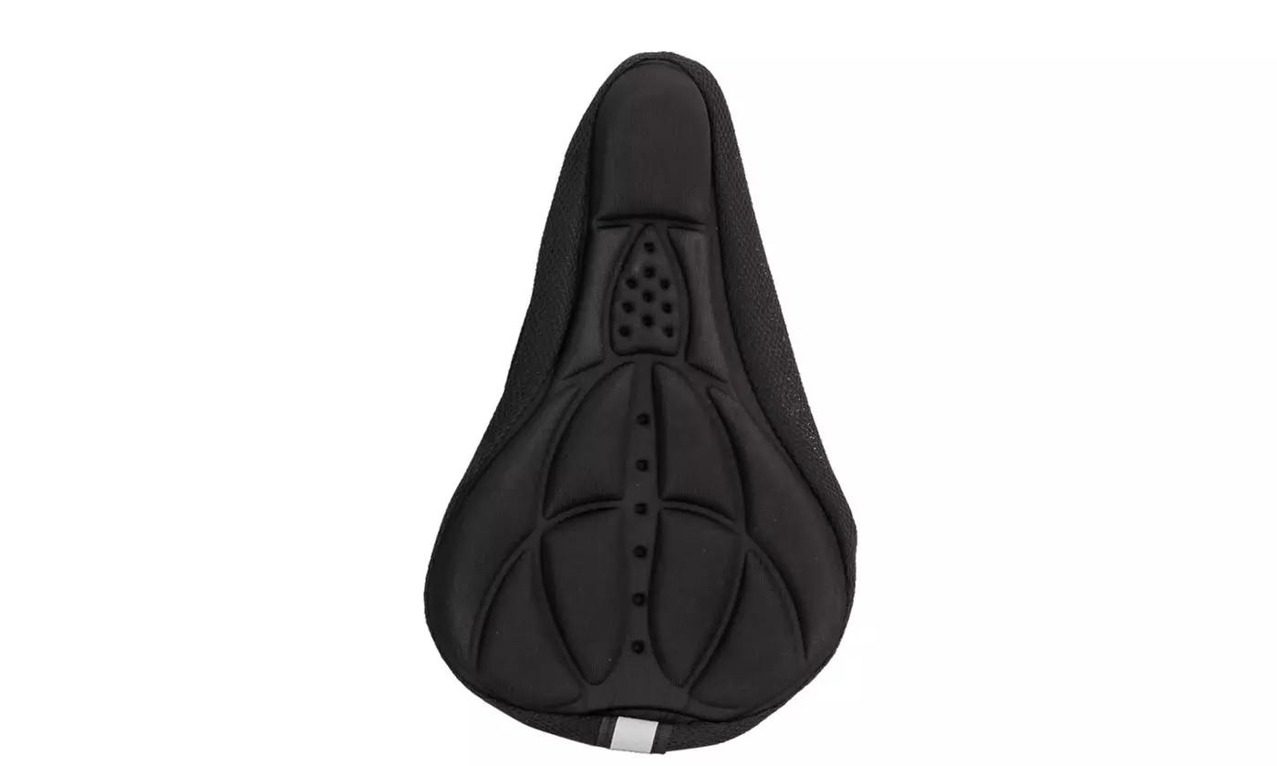 Soft Padded Bike Saddle Seat Cover Silicone Pad Gel Cushion