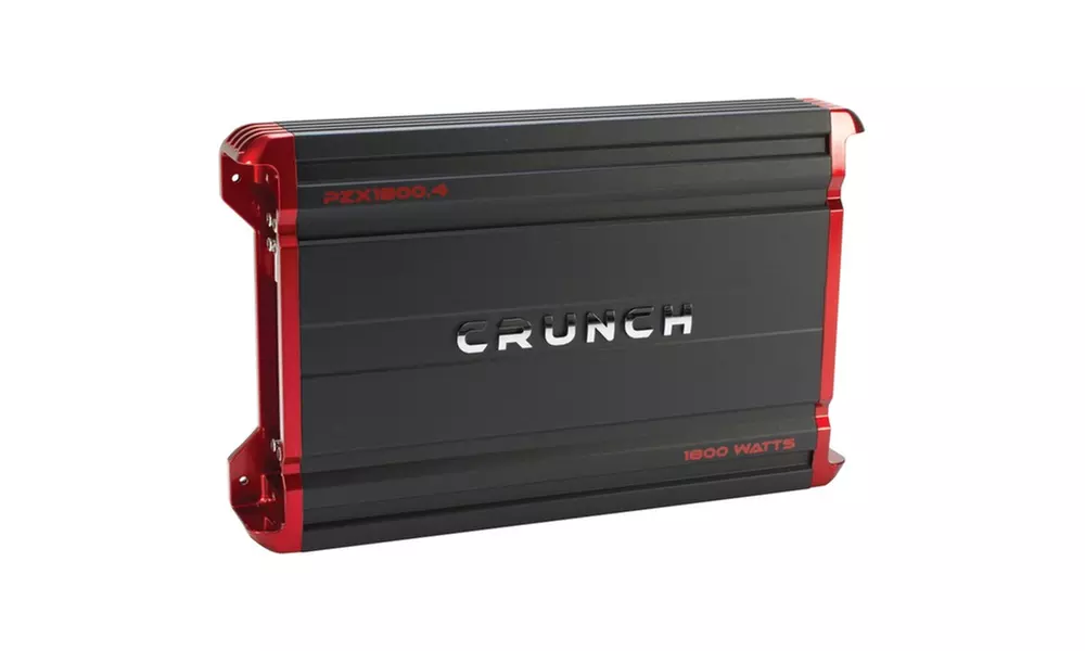 Crunch Pzx1800.4 Powerzone 4-channel Class Ab Amp 1,800 Watts - Primary Image