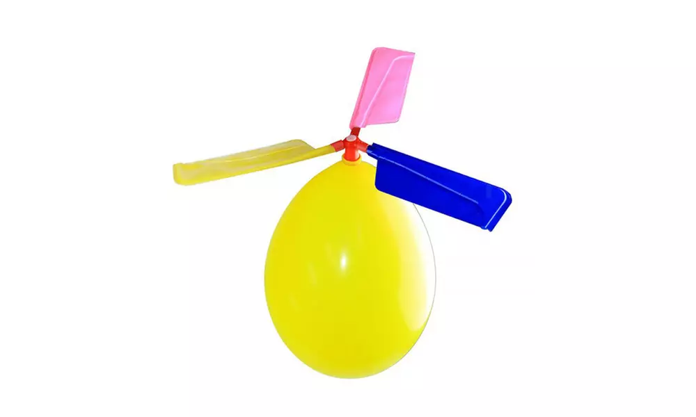 Kids Balloon Helicopter, 12 Pack - Primary Image