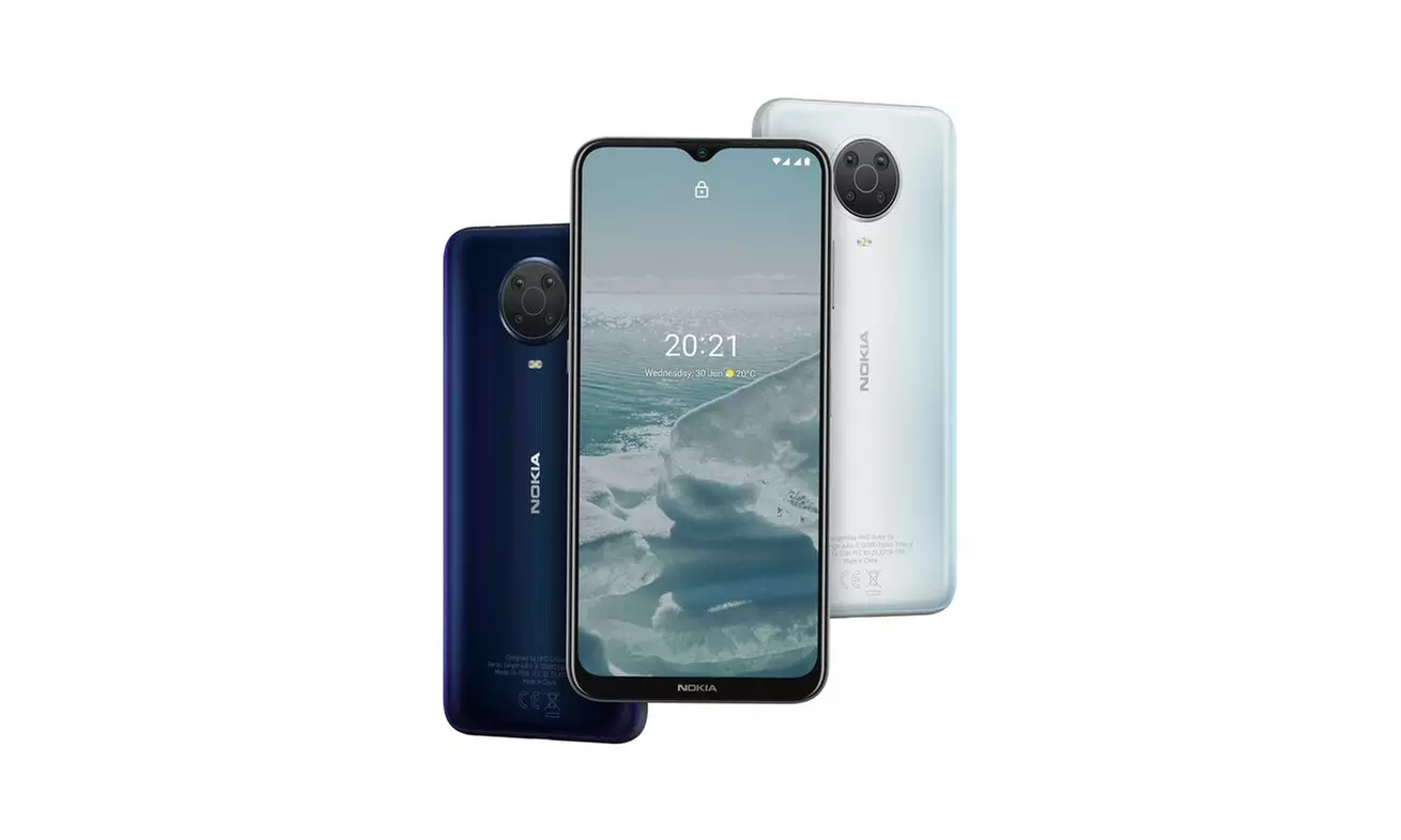 Nokia G20 TA-1343 128GB Dual Sim GSM Unlocked Android Smartphone - Primary Image