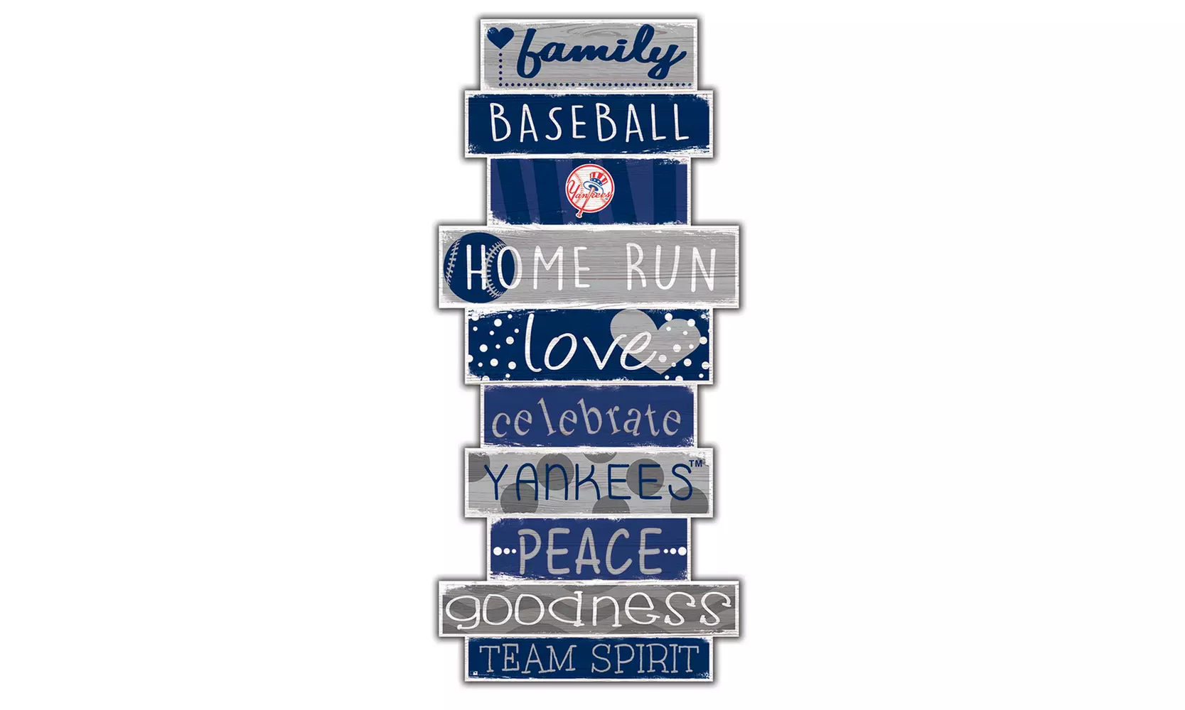 Fan Creations  MLB Celebration Stack Sign  - Second Medium