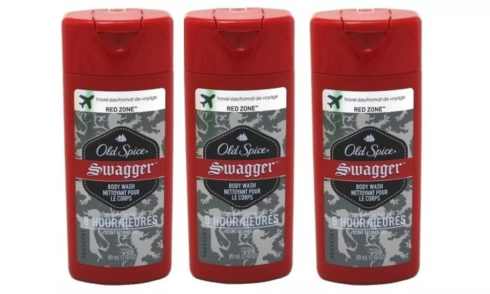 Old Spice Swagger Red Zone Body Wash Travel Size 3 Oz (Pack Of 3) - Primary Image