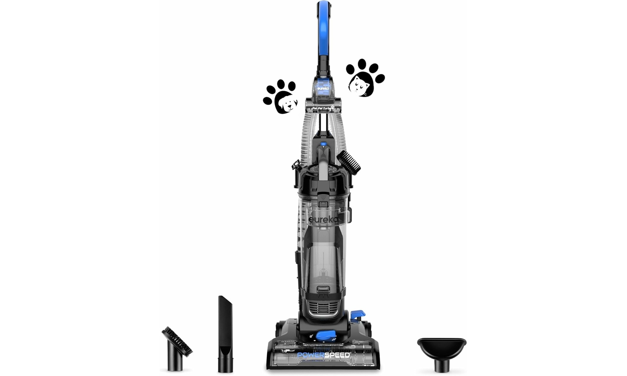 EUREKA PowerSpeed Bagless Upright Vacuum Cleaner, Pet Turbo - New
