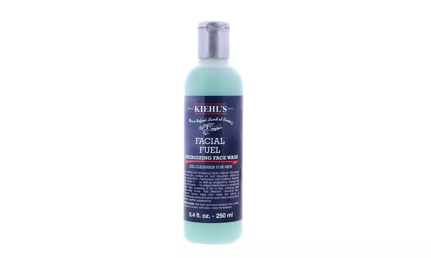 Kiehl's Facial Fuel Energizing Face Wash Gel Cleanser for Men, 8.4 oz - Primary Image