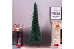 voberry 7.5ft Hinged Fir Pencil Artificial Christmas Tree with  Foldable Stand - Second Medium