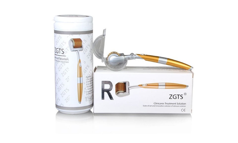 ZGTS 1.0mm Titanium Microneedle Derma Roller with Travel Case