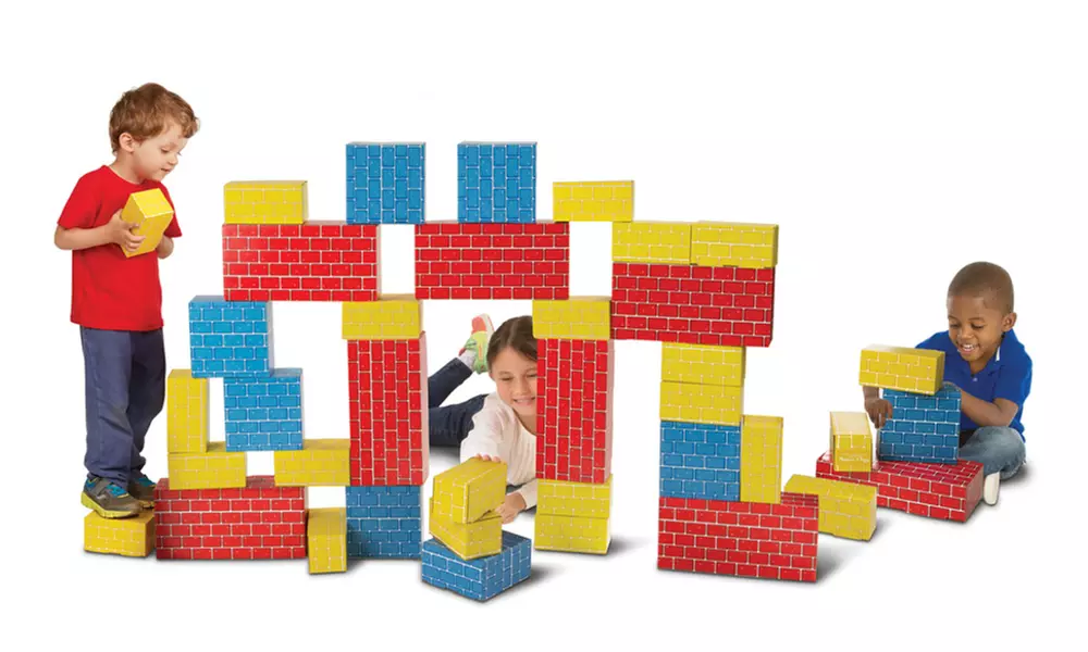 Melissa & Doug Classic Building Blocks - Primary Image