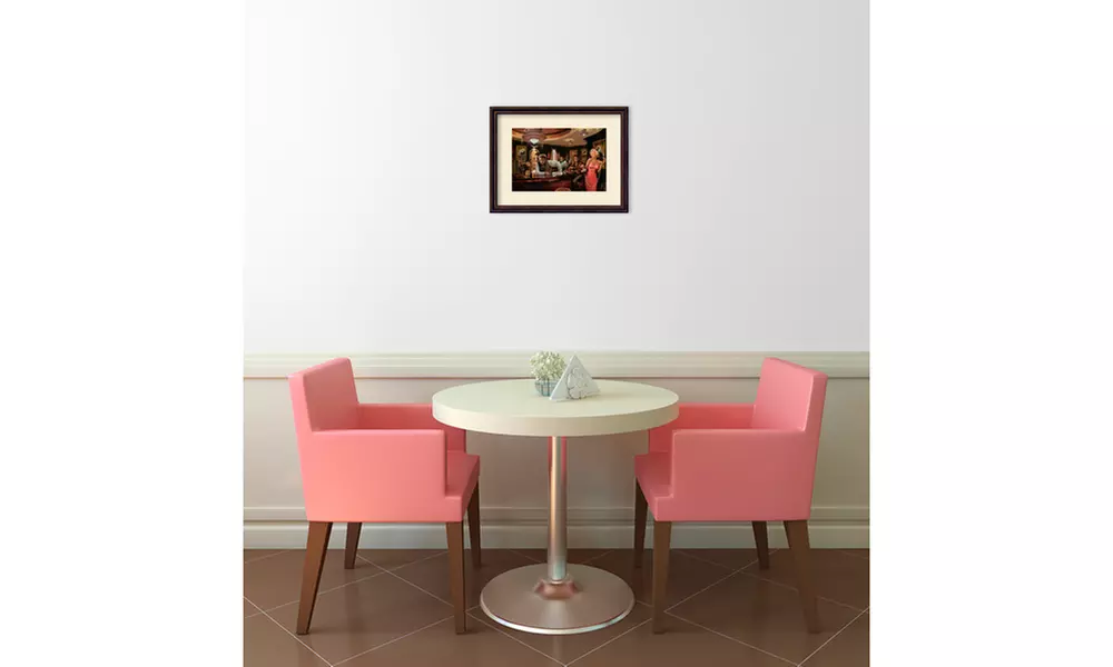 Chris Consani 'Java Dreams' Framed Art Print 18x14-in - Second Medium