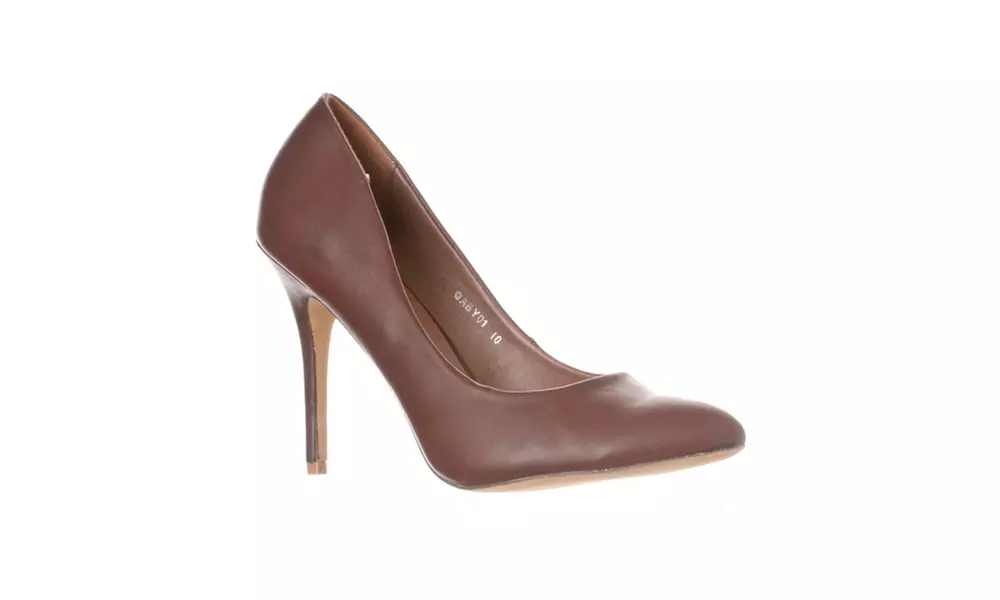 Riverberry Women's Gaby Pointed Closed Toe Stiletto Pump Heels - Primary Image