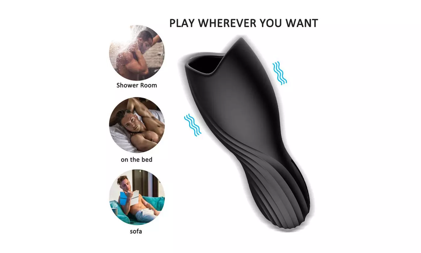 10 Speed Vibrator Stroker Massager USB Rechargeable Sex Toys 