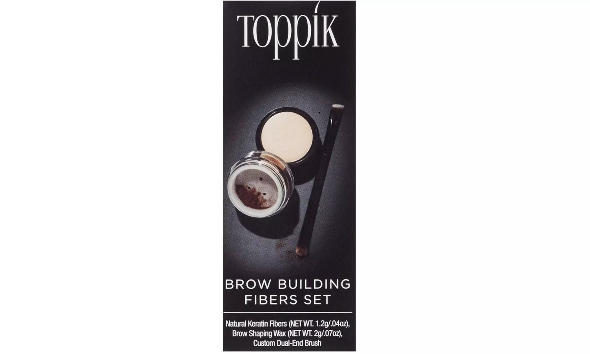 Toppik Brow Building Fibers Set  - Second Medium