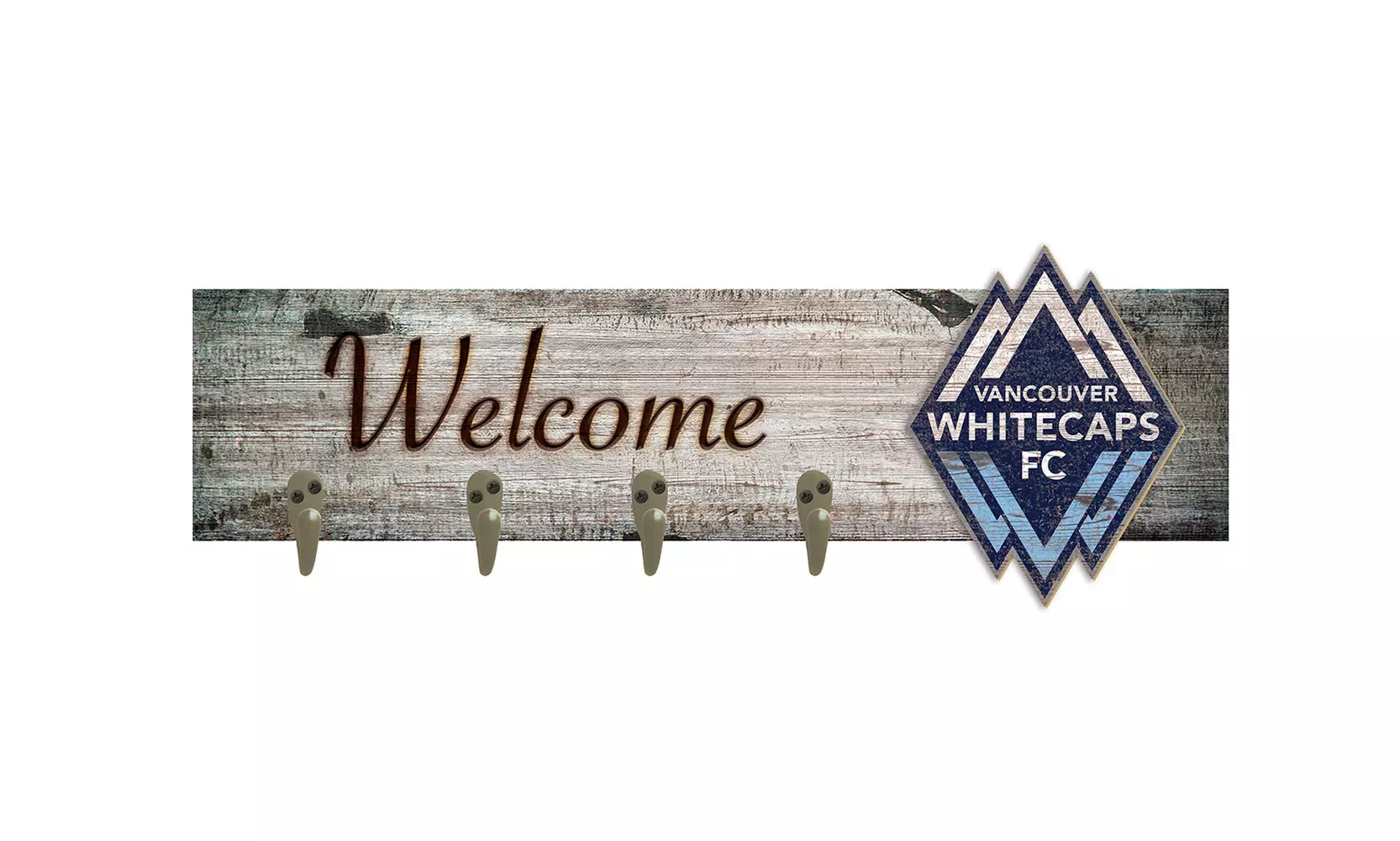 Fan Creations Team Logo MLS 24" x 6" Welcome Coat Hanger  - Second Medium