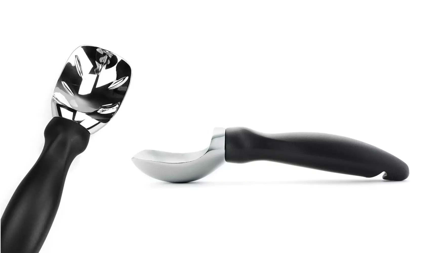 Premium Ice Cream and Food Scooper with Comfortable Grip Handle - Second Medium