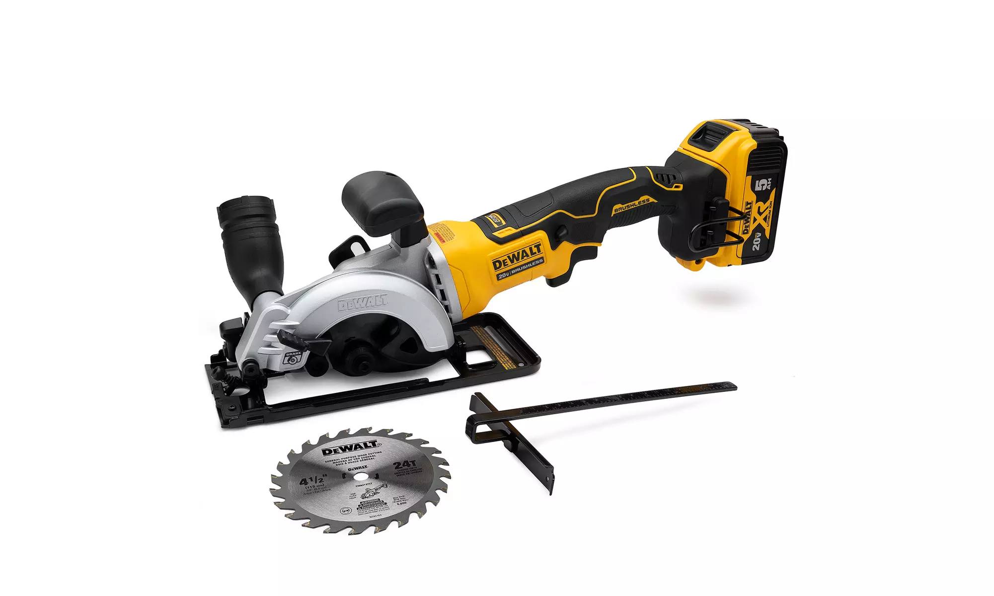 DEWALT Atomic 20V MAX Brushless 4-1/2-Inch Cordless Circular Saw Kit - Second Medium